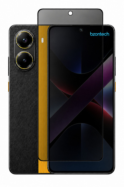 bzontech Poco X7 Pro Uyumlu Hayalet Ekran Koruyucu Gizli Privacy