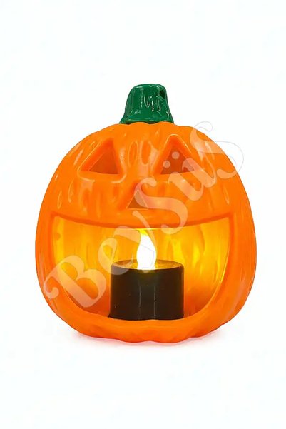 BeySüS Halloween Black Candle Pumpkin