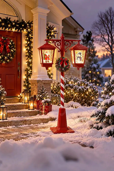 BeySüS New Year's Decoration Premium Street Lamp 180 cm