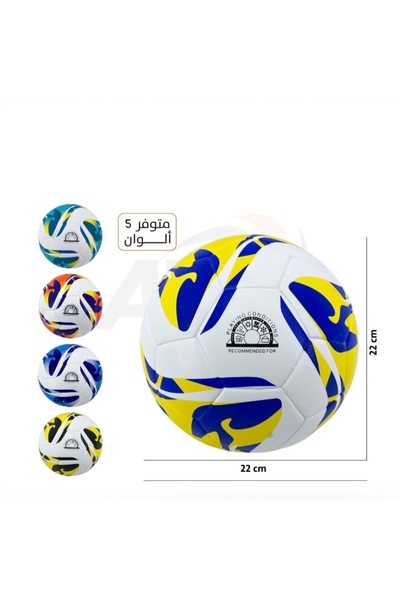 Generic Brand Professional Soccer Ball Multi-Color Size 5 - Dynamic Design an...