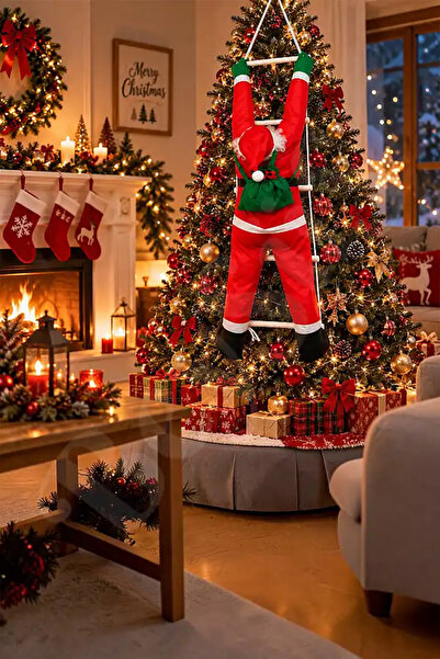 BeySüS Christmas Climbing Santa Claus 120 cm
