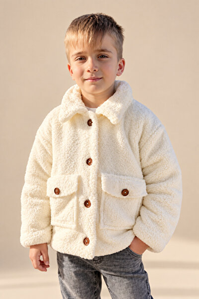gumbuloy X Silk Atlas Baby Boy Plush Coat