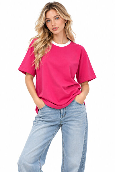 coho moda Premium trend %100 pamuk bisiklet yaka T-shirt