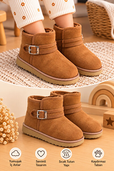 AlbiShoes Unisex Κορίτσια Αγόρια Παιδικά Βρεφικά Μποτάκια Σπιτιού με Velcro Π...