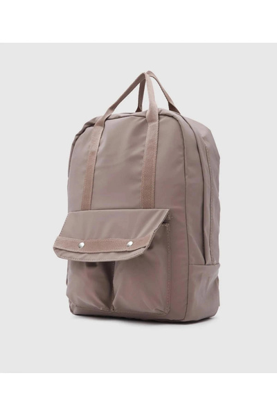 citycenterfashion Unisex Önden Cepli Sırt Çantası Su Geçirmez Kumaş Backpack ...