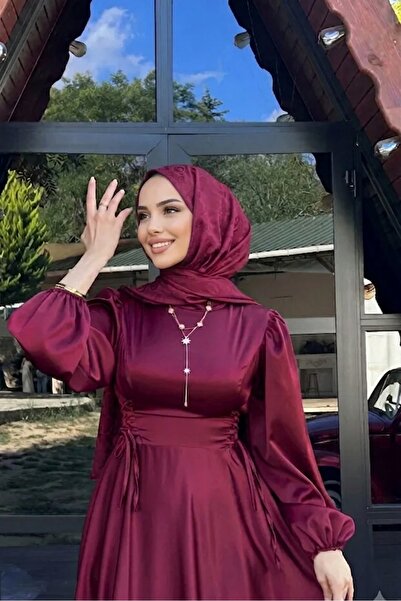 Dm Life Saten abiye çapraz bağlamalı abiye