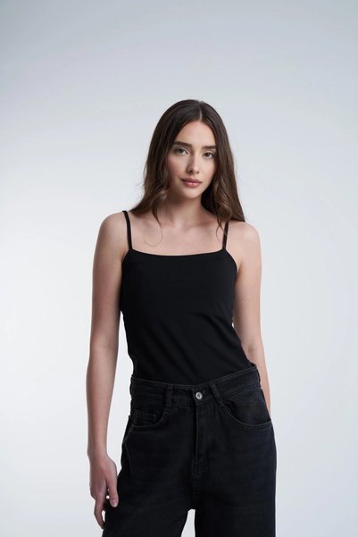 citycenterfashion Γυναικεία βαμβακερή μπλούζα με κορδόνια cty-abr-1892