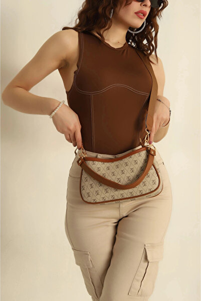 citycenterfashion Women's Vintage Baguette Zipper Closure Crossbody and Hand ...