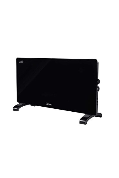 Zilan Convector electric ZLN4062 cu panou sticla - 2000W, termostat reglabil,...