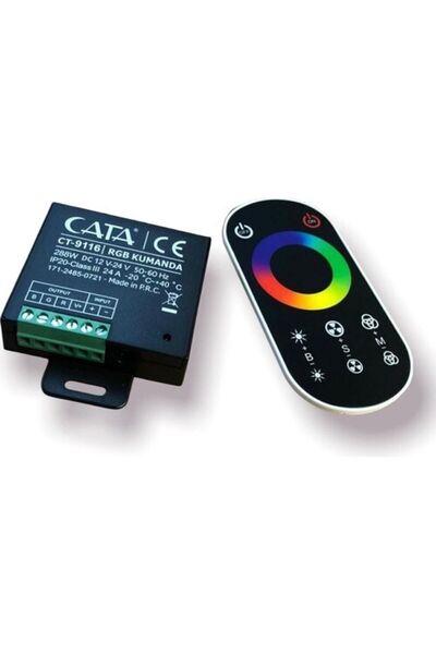 Cata CT-9116 RGB Kumanda 24 Amper RGB LED Kontrol Kumandası