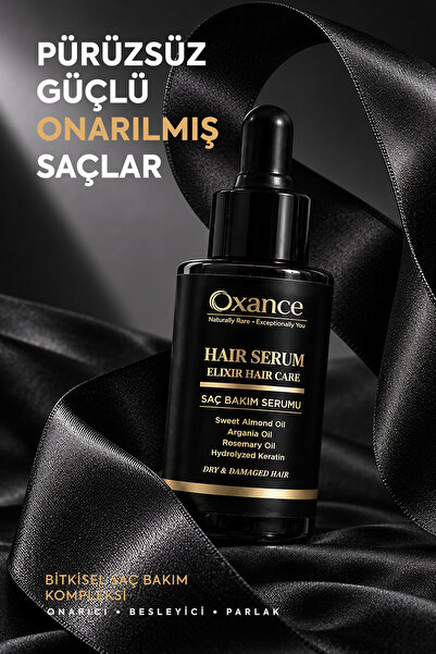 Elixir Hair Care Keratin ve Argan Yağlı Onarıcı Saç Bakım Serumu 30 ml