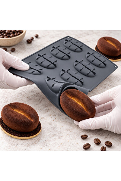 Fida Coffee Bean Silicone Pastry Mold