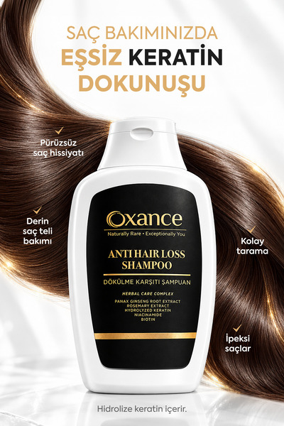 Anti Hair Loss Biotin Keratin ve Biberiye Özlü Dökülme Karşıtı Şampuan 100 ml