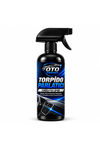 Oto Torpido Parlatıcı Temizleyici Sprey -Plastik ve Tampon Yenileyici Toz Tutmaz 400 Ml