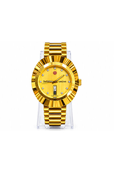 SWİSTAR Luxury Men's Watch, Suistar Brand, Rado Shape, Japanese Movement, Scr...