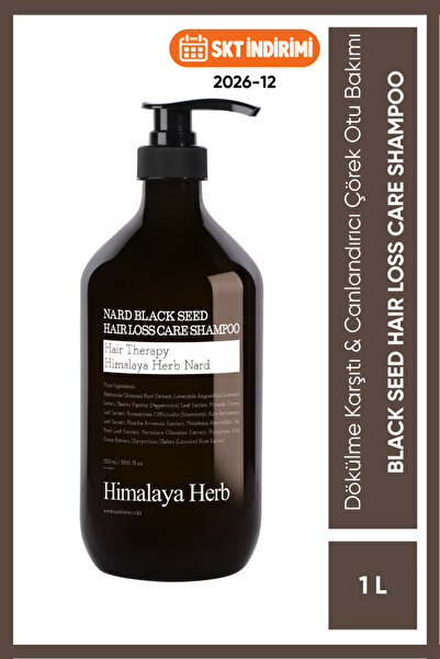 Nard Black Seed Hair Loss Care Shampoo - Çörek Otu Özlü Saç Dökülmesi Karşıtı...