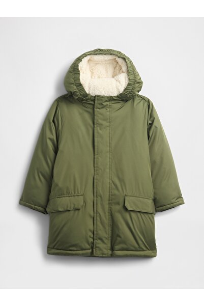 GAP Erkek Bebek Yeşil ColdControl Parka