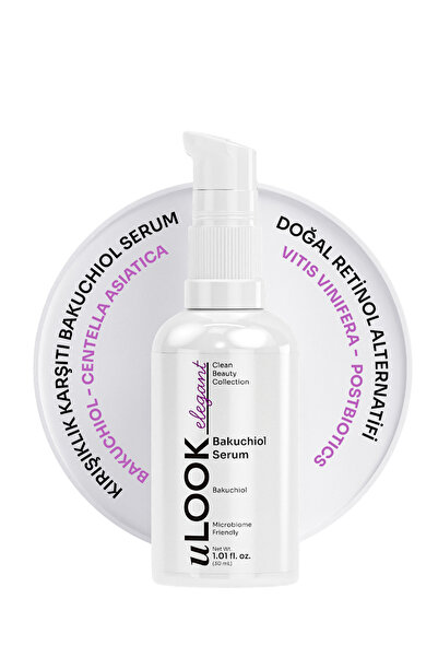 uLOOK Kırışıklık Karşıtı Bakuchiol Serum | Doğal Retinol Alternatifi Yaşlanma...