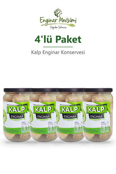 Enginar Mevsimi Kalp Enginar Paketi (4 Adet)