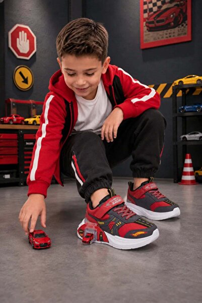 ZACOZ Garaj Tabanlı, Çift Metal Arabalı, Ortopedik Erkek Çocuk Spor Ayakkabı ...