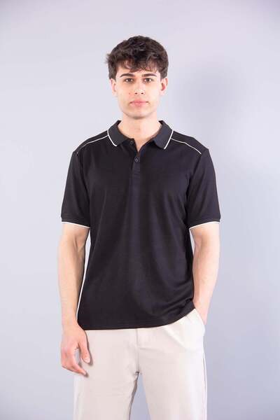 Mckanzie 4626 Tricou din modal cu guler tip umeri