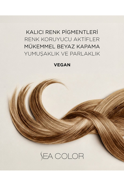Sea Color Set Saç Boyası 8.3 Bal Köpüğü