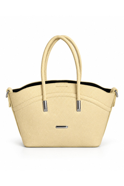 Nura Collection Butter Yellow Women's Hand and Shoulder Bag