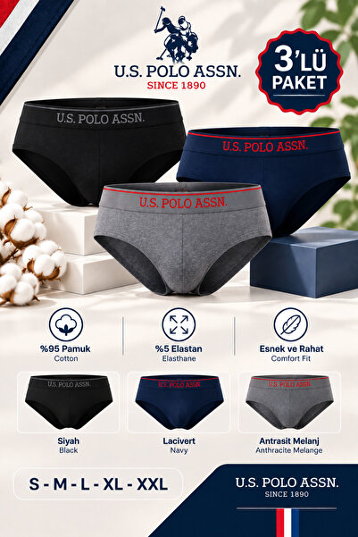 U.S. Polo Assn. Men'S, Licensed, Uspa, 95% Cotton, 5% Elastane, Flexible Wais...