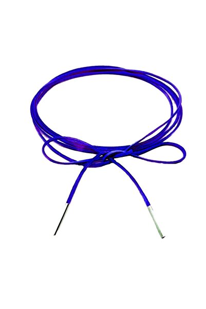 Bijustore Navy Blue Suede Women's Lace-up Choker Necklace