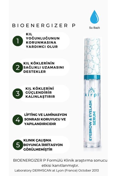 Kirpi Eyebrow & Eyelash Strengthening Care Serum 12 ml