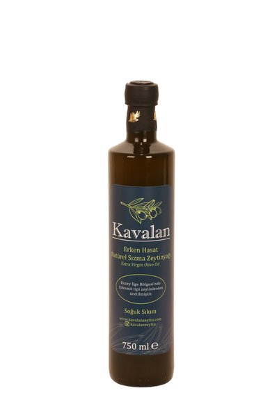 Kavalan Yeni Sezon 2026/27 - 750 ml Kuzey Ege Erken Hasat Soğuk Sıkım Nat. Sı...