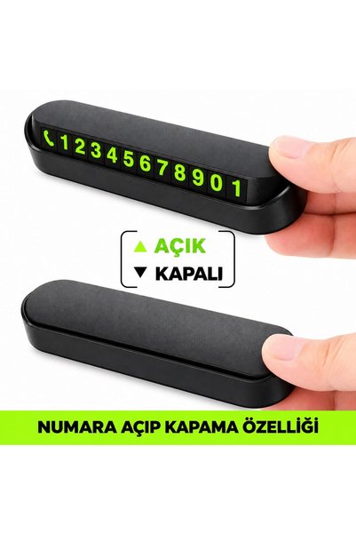 jetfast 2 Pcs Car Interior Parking Number Numberer Parking Phone Number Car Torpedo Windshield Mobile Phone Card