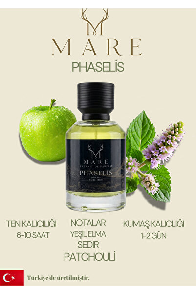 Mare Phaselis Erkek Parfümü - Extrait De Parfüm 50 ML