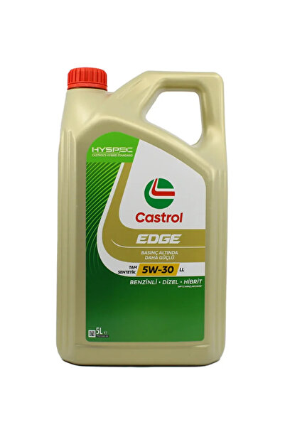 Edge 5W30 LL 5 Lt Tam Sentetik Partiküllü Motor Yağı