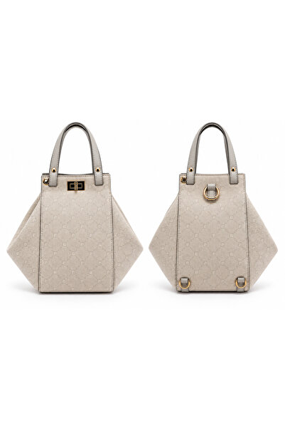 Pierre Cardin Geantă 2 în 1, Geantă Damă 23954 2 în 1, Bej/Cuoio, Geantă de M...