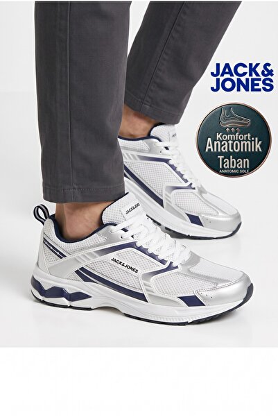 Jack & Jones Jfwtokyo Mesh Beyaz Erkek Sneaker Günlük Spor Ayakkabı 12261964
