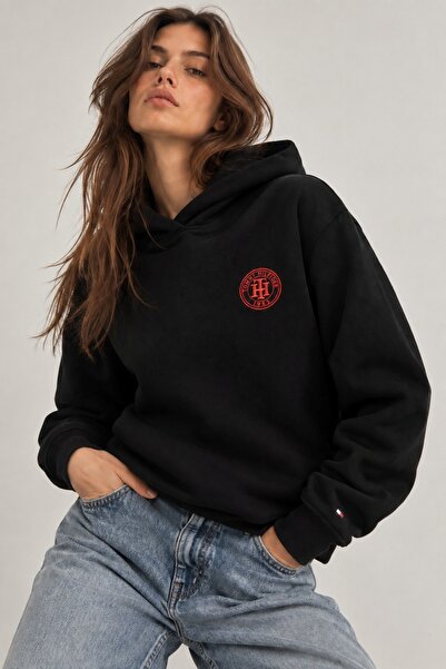 Tommy Hilfiger TH circle hoodie regular fit – women