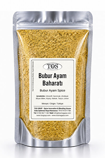 TOS The Organic Spices Sari’nin Endonezya Bubur Ayam Baharatı 250 gr Sari’s I...