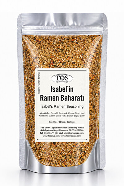 TOS The Organic Spices Isabel'in Ramen Baharatı 100 gr Isabel’s Ramen Seasoning