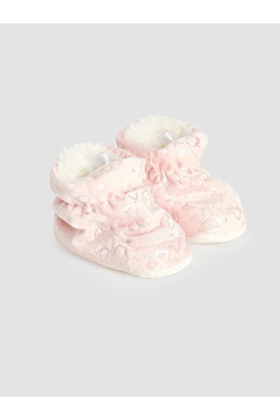 LC Waikiki Plush Lined Baby Girl Home Boots (W6)