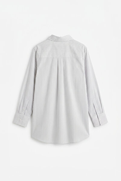 ALLDAY Long Shirt with Hidden Placket