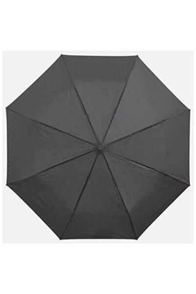 OEM Automatic Folding Rain Umbrella Black 30cm