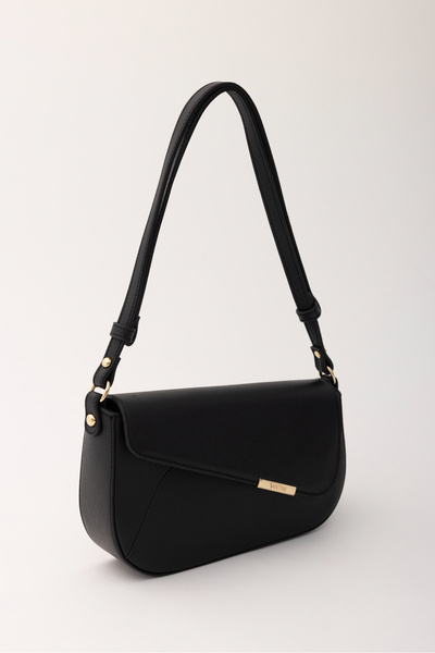 Santini Collection Women's Bag Shoulder Bag Baguette Bag Handbag Leather Mini Bag Alora