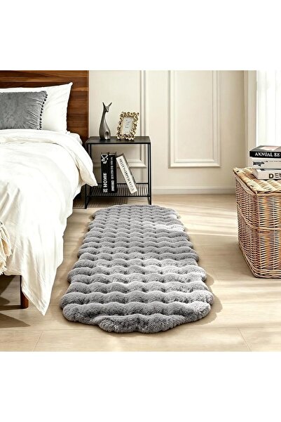 GENERAL Bubble Fleece Area Rug,3D Shaggy Soft Surface,Non-Slip Waterproof Rub...