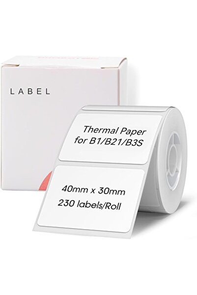 GENERAL B3S Thermal Labels Waterproof, Oil-Proof, Tear-Proof, One Roll Contai...