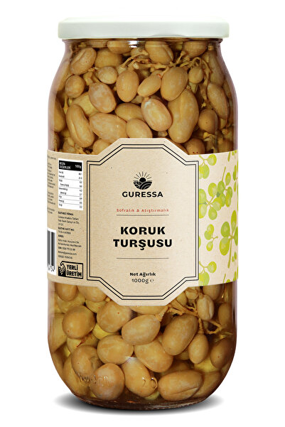 GURESSA Üzüm Koruk Turşusu 1000 ml (Sofralık & Mezelik)