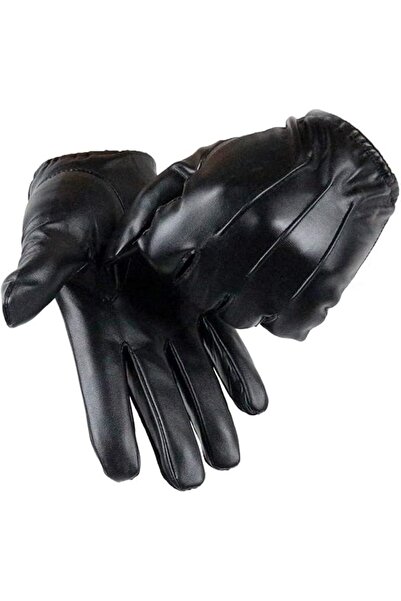 Bukela Mens Leather Gloves Touch Screen Winter Gloves with Thermal Insulated ...