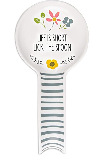 Pavilion Gift Company Spoon Rest, One Size,White