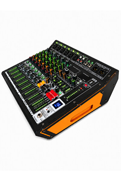 Generic Brand Mixer audio, 2 x 450W, 6 canale, Amplificat, Stereo canal, 16 E...