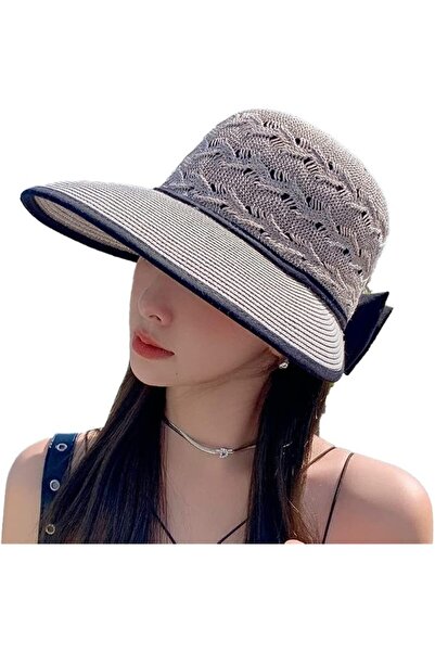 HaveLovely Wide Brim Beach Hats for Women, Breathable Sun Hat and Bucket Hat ...